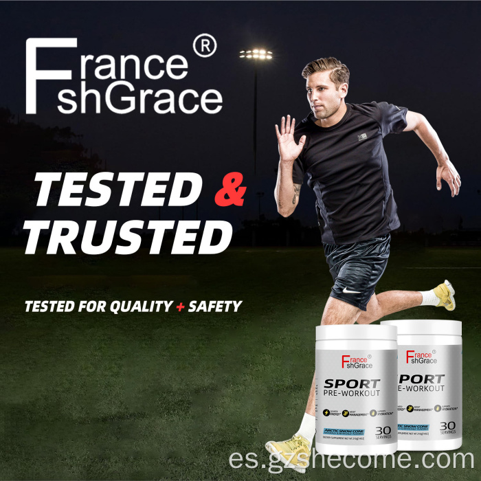 Shecome Sport Pre Workout Powder Hidratación Energética